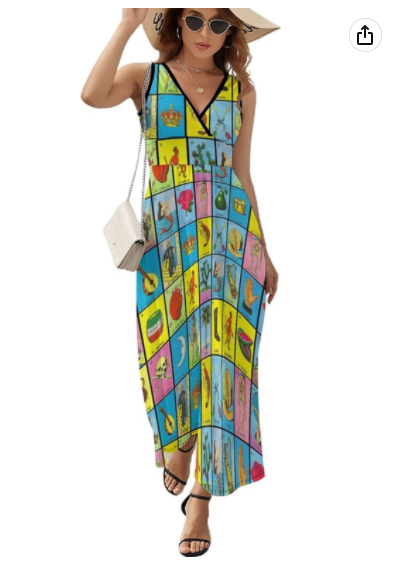 Women's Summer Casual Wrap Tunic Dress Sleeveless Swing Dress